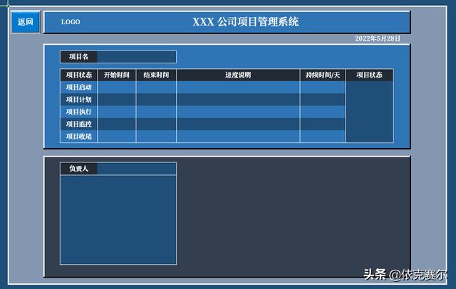 詳細介紹！如何用Excel制作企業(yè)項目管理系統(tǒng)（詳細介紹!如何用excel制作企業(yè)項目管理系統(tǒng)）